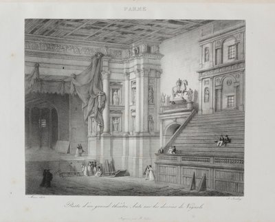 Viagem à Itália em 1822 de Jean Baptiste Isabey