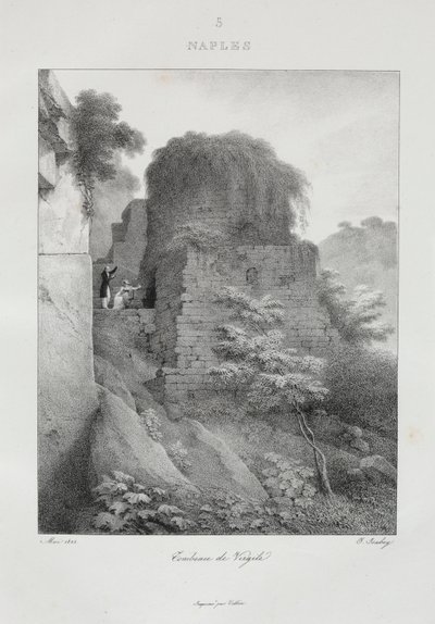 Viagem à Itália em 1822 de Jean Baptiste Isabey