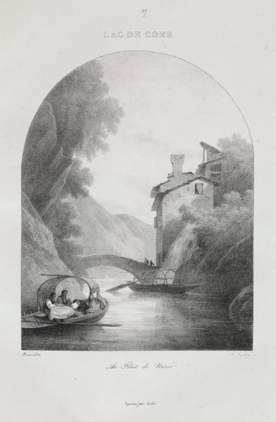 Viagem à Itália em 1822 de Jean Baptiste Isabey