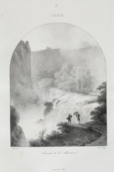 Viagem à Itália em 1822 de Jean Baptiste Isabey