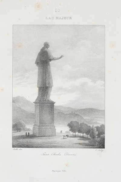 Viagem à Itália em 1822 de Jean Baptiste Isabey