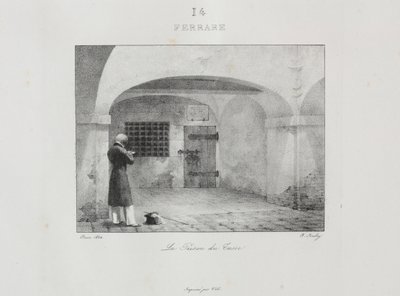 Viagem à Itália em 1822 de Jean Baptiste Isabey