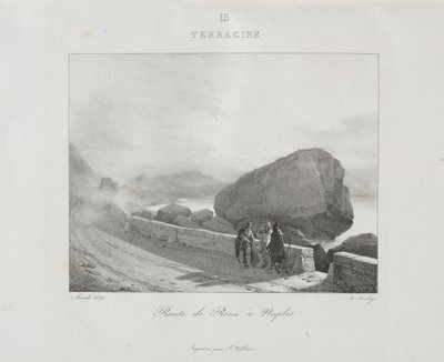Viagem à Itália em 1822 de Jean Baptiste Isabey