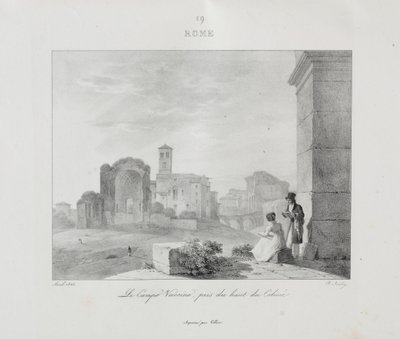 Viagem à Itália em 1822 de Jean Baptiste Isabey