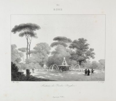 Viagem à Itália em 1822 de Jean Baptiste Isabey