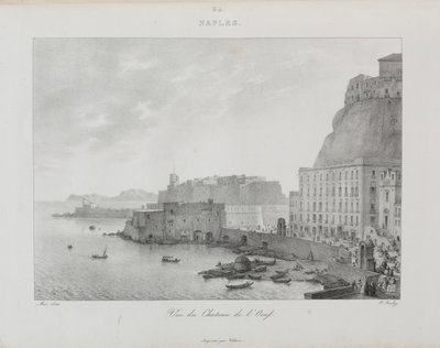 Viagem à Itália em 1822 de Jean Baptiste Isabey