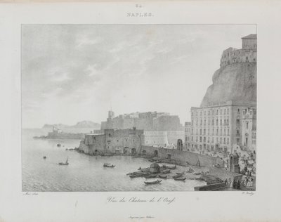 Viaje para a Itália em 1822, 1833. de Jean Baptiste Isabey