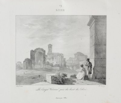 Viaje para a Itália em 1822, 1833. de Jean Baptiste Isabey