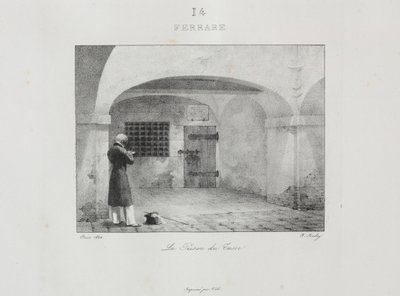 Viaje para a Itália em 1822, 1833. de Jean Baptiste Isabey