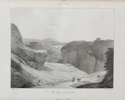 Viaje para a Itália em 1822, 1833. de Jean Baptiste Isabey