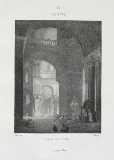 Viaje para a Itália em 1822, 1833. de Jean Baptiste Isabey