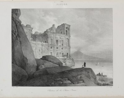 Viaje para a Itália em 1822, 1833. de Jean Baptiste Isabey