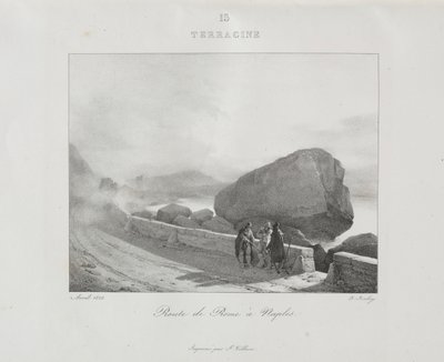 Viaje para a Itália em 1822, 1833. de Jean Baptiste Isabey