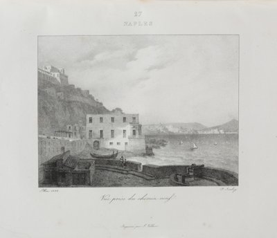 Viaje para a Itália em 1822, 1833. de Jean Baptiste Isabey