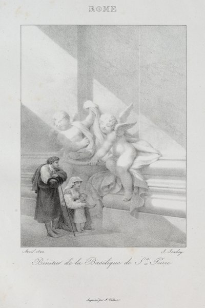 Viaje para a Itália em 1822, 1833. de Jean Baptiste Isabey