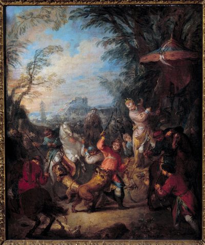 Pintura de caça chinesa por Jean Baptiste Pater de Jean Baptiste Joseph Pater