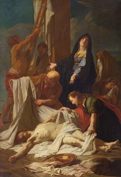 Cristos Descida da Cruz de Jean Baptiste Jouvenet
