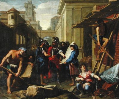 Fundação de uma cidade na Germânia pelas Tectosages de Jean Baptiste Jouvenet