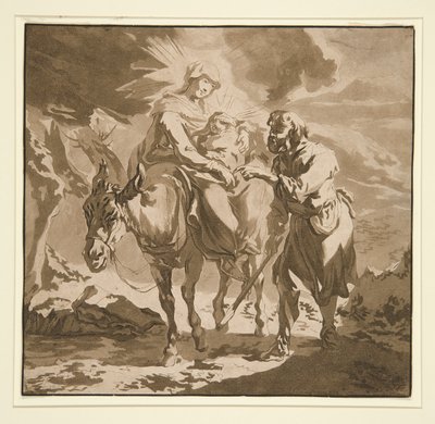 O Voo para o Egipto de Jean-Baptiste Le Prince