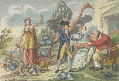 A Nona do Termidor, ou a Surpresa Inglesa..., 1795. de Jean Baptiste Marie Louvion