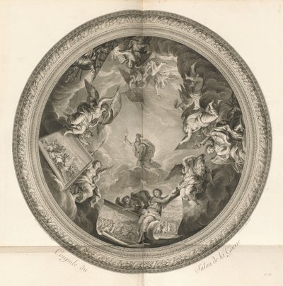 Cúpula do Salon de la Guerre (Cúpula do Salon of War) [pl. 35] de Jean Baptiste Masse