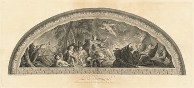 Alemanha, Centro do Salão da Paz em Frente à Galeria (Alemanha, Centro do Salão da Paz em Frente à Galeria) [pl. 46] de Jean Baptiste Masse