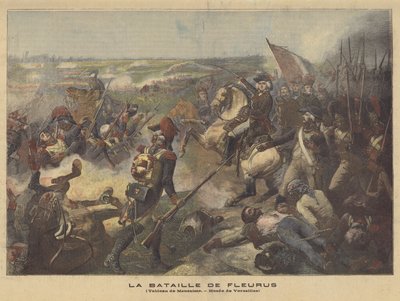 A batalha de Fleurus de Jean Baptiste Mauzaisse