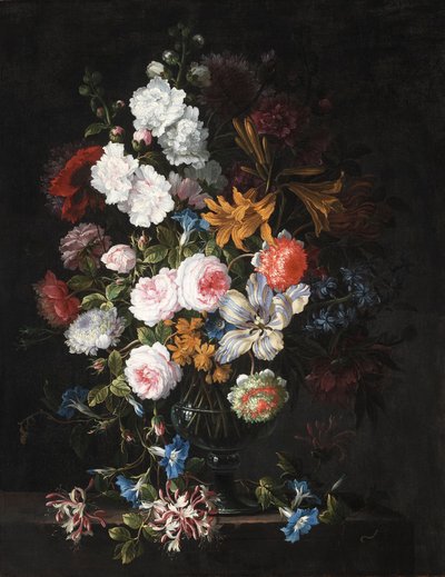 Natureza morta com flores de Jean Baptiste Monnoyer