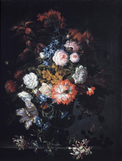 Natureza morta com flores de Jean Baptiste Monnoyer