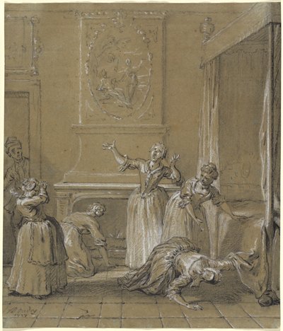 Encontramos o cadáver do hospedeiro que escondemos de Jean Baptiste Oudry
