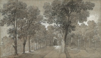 Vista do Parque em Arcueil de Jean Baptiste Oudry
