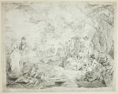 Tropas em repouso de Jean-Baptiste Pater