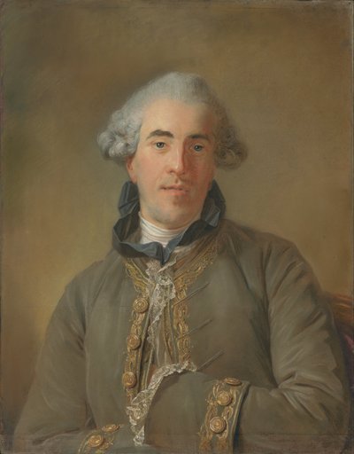 Retrato de Théophile Van Robais de Jean Baptiste Perronneau