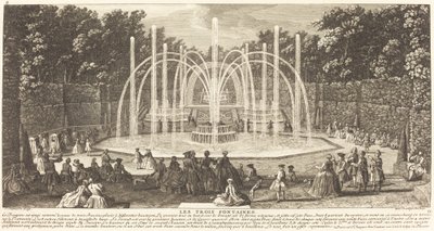 Les Trois Fontaines de Jean Baptiste Rigaud