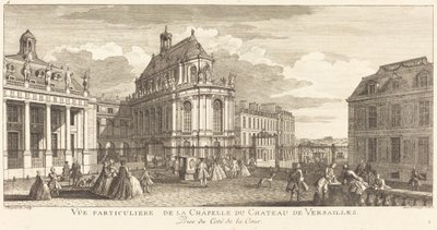 Vue Particuliere de la Chapelle du Chateau de Versailles de Jean Baptiste Rigaud