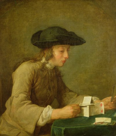 A Casa dos Cartões de Jean-Baptiste Simeon Chardin