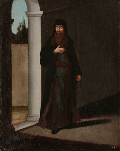 Um padre grego de Jean Baptiste Vanmour (workshop of)