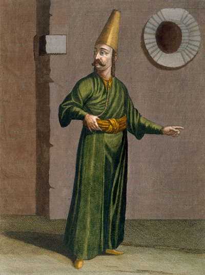 Lulufli-Baltadgi, prato 10 de &39;Coleção de cem impressões representando as diferentes nações do Levante&39; por Charles de Ferriol, gravado por Gerard Scotin (1671-1716), 1707-08 de Jean Baptiste Vanmour