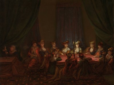 Partido dos Arménios Jogadores de Cartas
Festa arménia a jogar às cartas de Jean Baptiste Vanmour