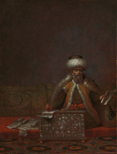 O Reis Effendi, Chefe da Chancelaria A Viagem Effendi, Chefe da Chancelaria de Jean Baptiste Vanmour