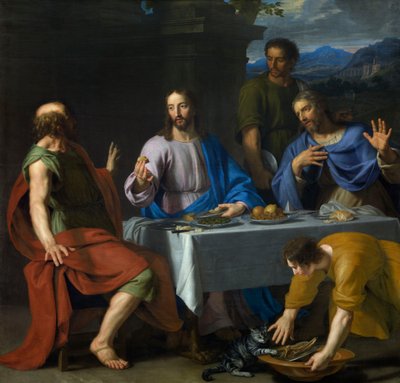 A ceia em Emaús de Jean Baptiste de Champaigne