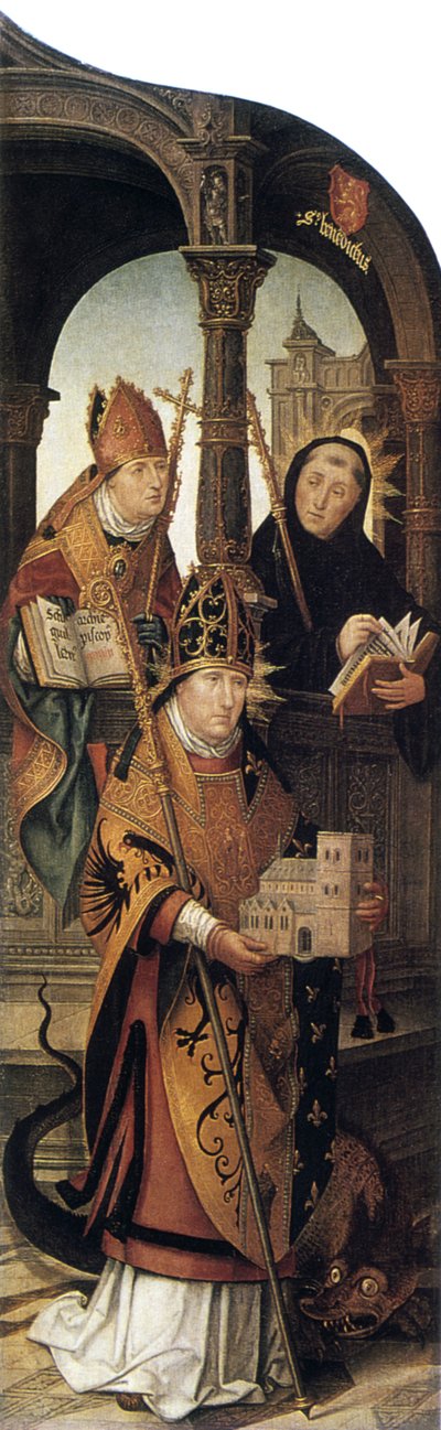 Anunciação, 1516-1517 de Jean the Elder Bellegambe