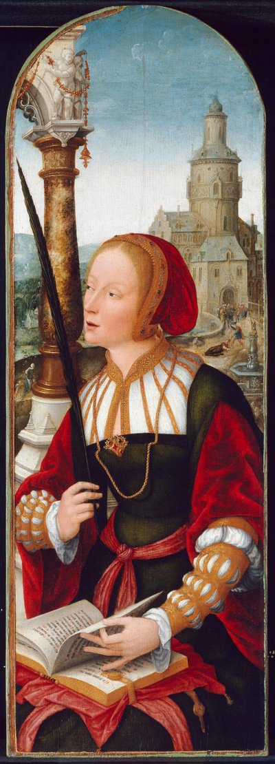 Santa Bárbara de Jean Bellegambe