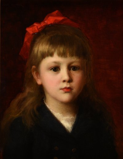 Retrato de uma menina de Jean Benner