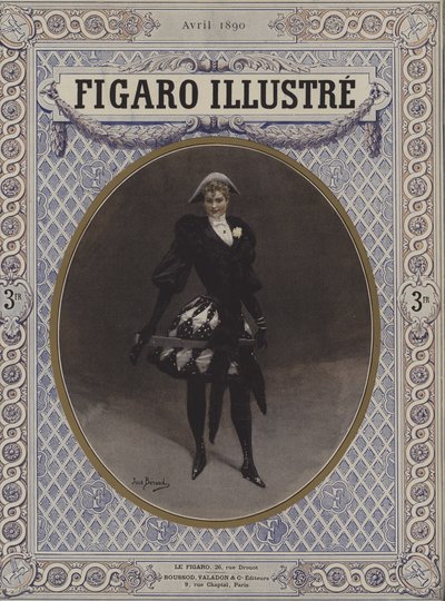 Fim do Arlequim de Siècle de Jean Beraud