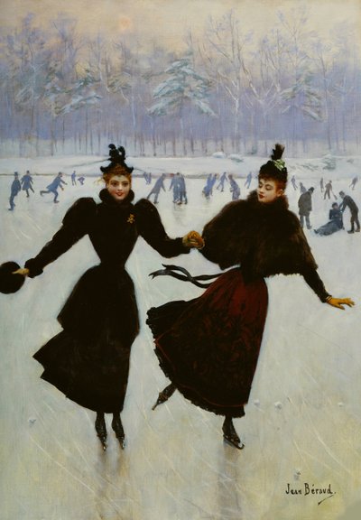 Os Skatistas, c. 1890. de Jean Beraud