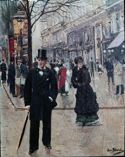 Na avenida de Jean Beraud