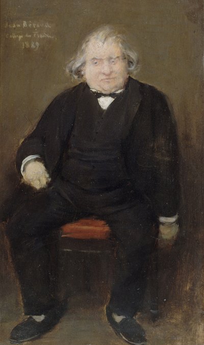 Retrato de Ernest Renan 1823-1892, 1889. de Jean Beraud