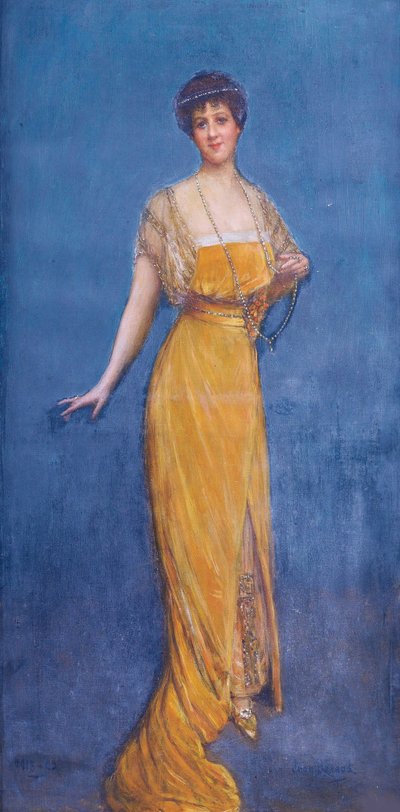 Retrato de Madame Blanche Vesnitch née Ulman, 1913. de Jean Beraud