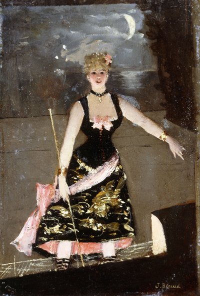 Cantor do Music Hall, de Jean Beraud
